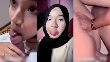 Gadis Jilbab Polos Digarap Brutal Kamar Sepi